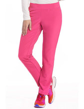 Load image into Gallery viewer, Med Couture 4-EVER Flex Women's Power Skinny Yoga Scrub Pant Pink Lemonade