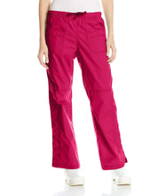 Load image into Gallery viewer, WonderWink Women's Wonderflex Faith Scrub Pant Red