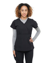 Load image into Gallery viewer, Excel Scrub Top Black