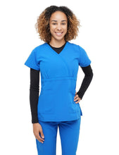 Load image into Gallery viewer, Excel Scrub Top Royal