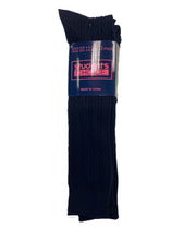 Load image into Gallery viewer, SockGuy Girls&#39; 3 pack Knee High Cable Socks Navy
