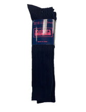 Load image into Gallery viewer, SockGuy Girls' 3 pack Knee High Cable Socks Navy