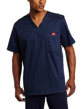 Load image into Gallery viewer, Dickies Generation Flex Men's Youtility Scrub Top Navy
