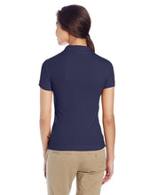 Load image into Gallery viewer, Lee Uniforms Juniors' Stretch Pique Polo Shirt Navy
