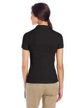 Load image into Gallery viewer, Lee Uniforms Juniors' Stretch Pique Polo Shirt Black