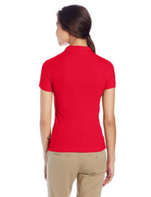 Load image into Gallery viewer, Lee Uniforms Juniors' Stretch Pique Polo Shirt Red