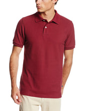 Load image into Gallery viewer, Lee Uniforms Men&#39;s Modern Fit Short Sleeve Polo Shirt Burgundy
