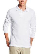 Load image into Gallery viewer, Lee Uniforms Men's Modern Fit Long Sleeve Polo White