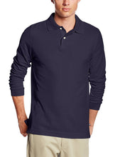 Load image into Gallery viewer, Lee Uniforms Men's Modern Fit Long Sleeve Polo Navy