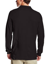 Load image into Gallery viewer, Lee Uniforms Men's Modern Fit Long Sleeve Polo Black