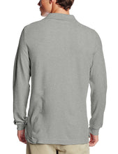 Load image into Gallery viewer, Lee Uniforms Men's Modern Fit Long Sleeve Polo Grey