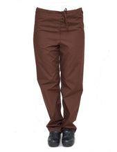 Load image into Gallery viewer, Lizzy-B Drawstring Scrub Pants Brown