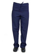 Load image into Gallery viewer, Lizzy-B Drawstring Scrub Pants Navy