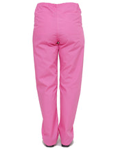 Load image into Gallery viewer, Lizzy-B Drawstring Scrub Pants Hot Pink