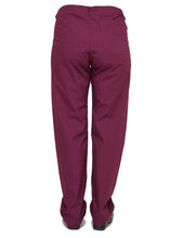 Load image into Gallery viewer, Lizzy-B Drawstring Scrub Pants Burgundy