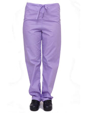 Load image into Gallery viewer, Lizzy-B Drawstring Scrub Pants Lilac