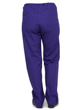 Load image into Gallery viewer, Lizzy-B Drawstring Scrub Pants Purple