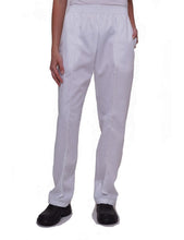 Load image into Gallery viewer, Lizzy-B Elastic Scrub Pants White