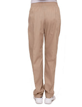 Load image into Gallery viewer, Lizzy-B Elastic Scrub Pants Khaki