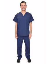 Load image into Gallery viewer, Lizzy-B Men Medical Scrub Set Navy