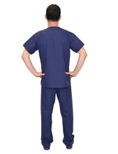 Load image into Gallery viewer, Lizzy-B Men Medical Scrub Set Navy
