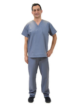 Load image into Gallery viewer, Lizzy-B Men Medical Scrub Set Grey