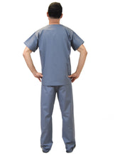 Load image into Gallery viewer, Lizzy-B Men Medical Scrub Set Grey
