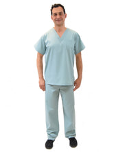 Load image into Gallery viewer, Lizzy-B Men Medical Scrub Set Misty