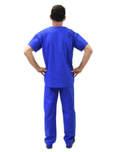 Load image into Gallery viewer, Lizzy-B Men Medical Scrub Set Royal