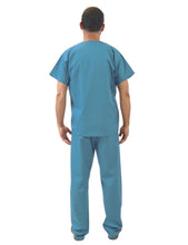 Load image into Gallery viewer, Lizzy-B Men Medical Scrub Set Teal