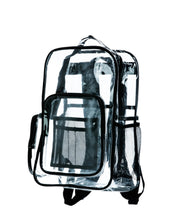 Load image into Gallery viewer, Shalam Clear Backpack Mulitple Pockets Assorted