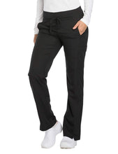 Load image into Gallery viewer, Dickies Dynamix DK130 Women's Drawstring Cargo Scrub Pant Black