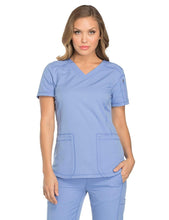 Load image into Gallery viewer, Dickies Dynamix DK730 V-Neck Top Light Blue