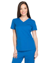Load image into Gallery viewer, Dickies Dynamix DK730 V-Neck Top Royal