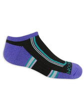 Load image into Gallery viewer, Fruit of the Loom Girls' Socks no show 6 pack Black