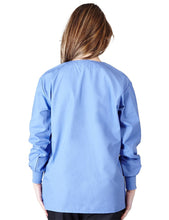 Load image into Gallery viewer, Natural Uniforms Women&#39;s Warm Up Jacket (Plus Sizes Available) Ceil Blue
