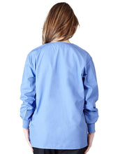 Load image into Gallery viewer, Natural Uniforms Women's Warm Up Jacket (Plus Sizes Available) Ceil Blue