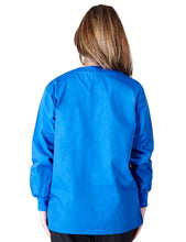 Load image into Gallery viewer, Natural Uniforms Women's Warm Up Jacket (Plus Sizes Available) Royal