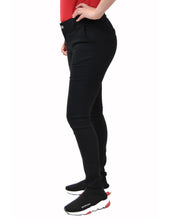 Load image into Gallery viewer, BHSC Uniform Girls' Mid Rise Stretch Super Skinny 5 pants Black