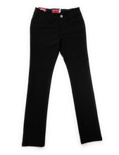 Load image into Gallery viewer, BHSC Uniform Junior Mid Rise Stretch Super Skinny 5 pants Black