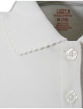 Load image into Gallery viewer, Lizzy-B Girls Polo White