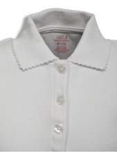 Load image into Gallery viewer, Lizzy-B Girls Polo White