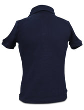 Load image into Gallery viewer, Lizzy-B Girls Polo Navy