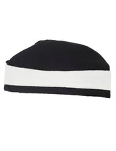 Load image into Gallery viewer, Lizzy-B Adult&#39;s Unisex Scrub Hat with Terry Lining - One Size Black

