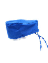 Load image into Gallery viewer, Lizzy-B Adult's Unisex Scrub Hat with Terry Lining - One Size Royal