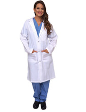 Load image into Gallery viewer, Lizzy-B Lab Coat White
