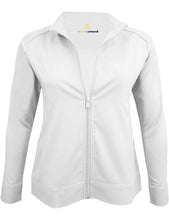 Load image into Gallery viewer, M&amp;M Scrubs Women&#39;s Ultra Soft Front Zip Warm-Up Scrub Jacket (5200) White
