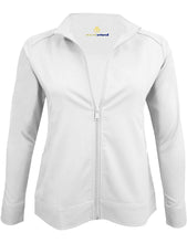 Load image into Gallery viewer, M&M Scrubs Women's Ultra Soft Front Zip Warm-Up Scrub Jacket (5200) White