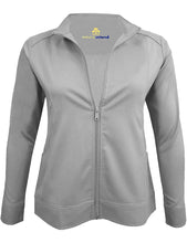 Load image into Gallery viewer, M&M Scrubs Women's Ultra Soft Front Zip Warm-Up Scrub Jacket (5200) Grey