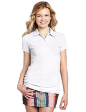 Load image into Gallery viewer, Dickies Juniors' Short-Sleeve Pique Polo Shirt White